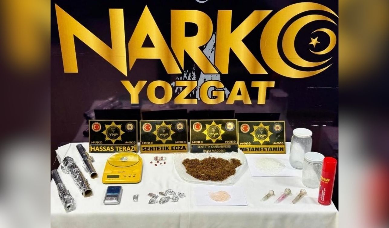 Yozgat’ta Uyuşturucu Ticaretine Yönelik Operasyonda Tutuklama (1)
