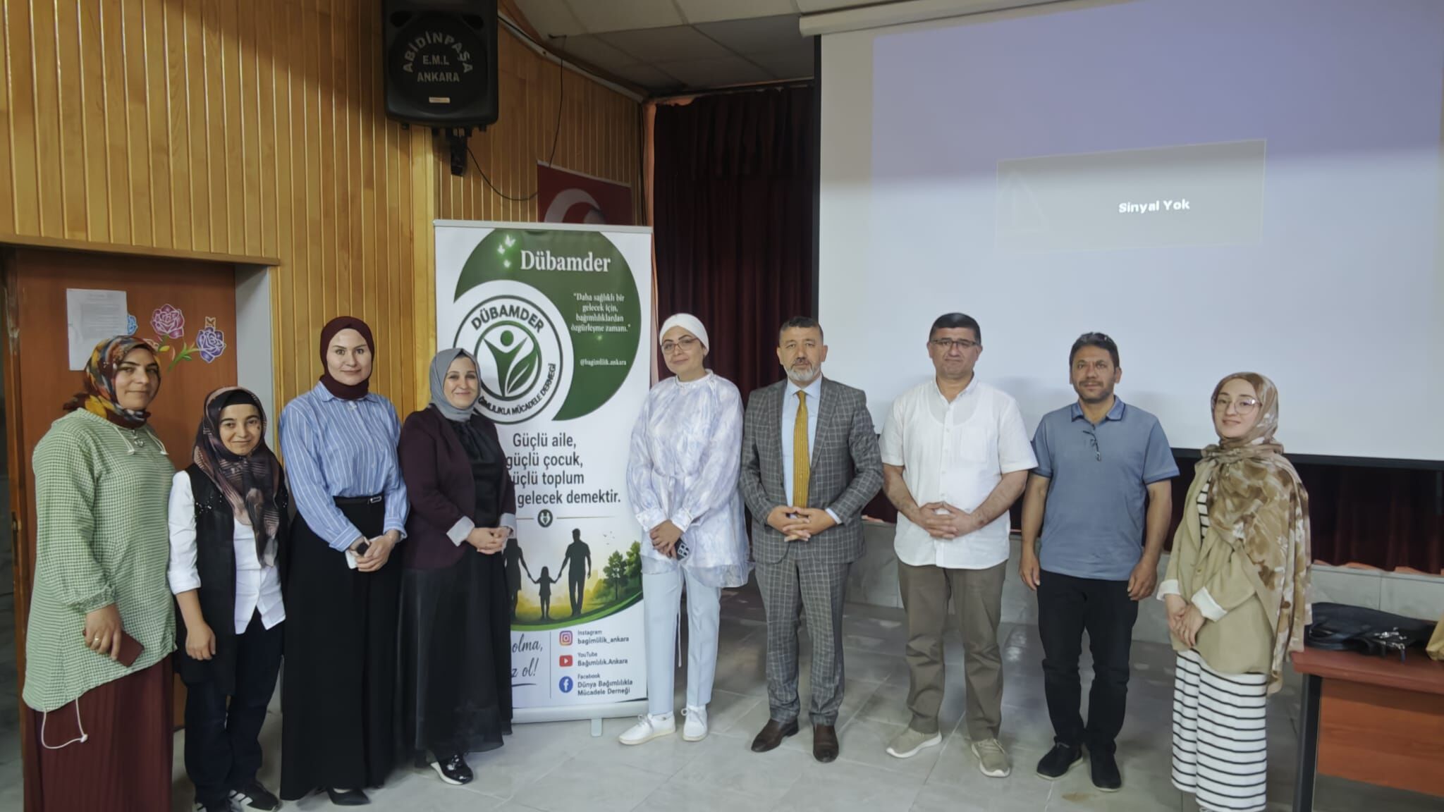 Dübamder’den Sincan’da Hayati Seminer Bağımlılık Değil, Bağ Kurmak (1)