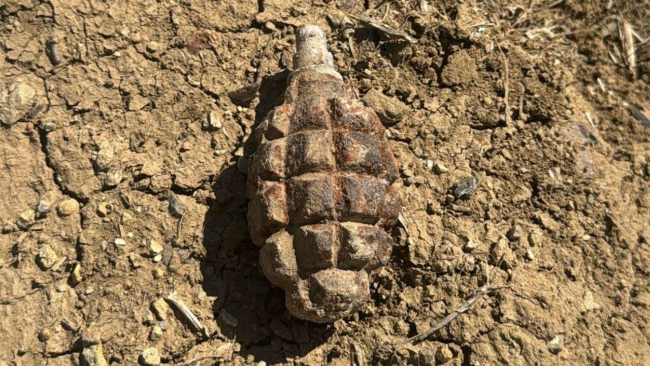 Ölümden Döndü! Mantar Toplarken El Bombası Buldu (3)