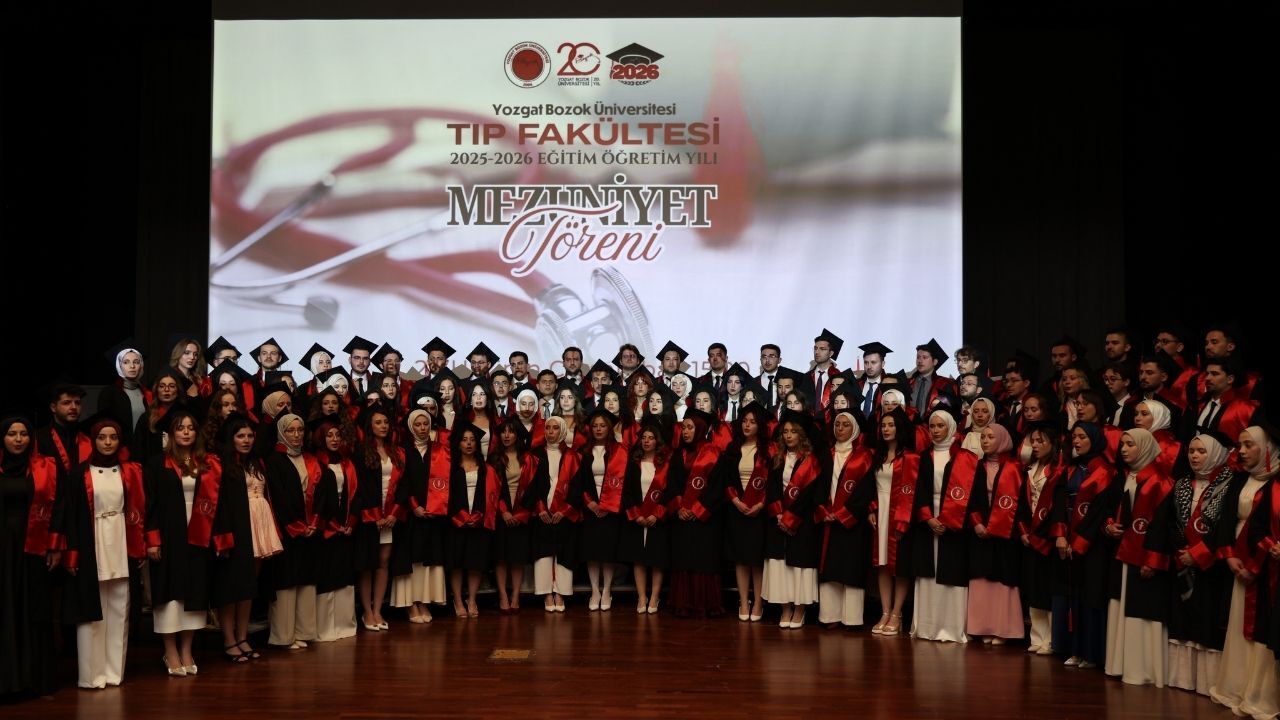 Yozgat'ta Geleceğin Doktorları Mezun Oldu (4)