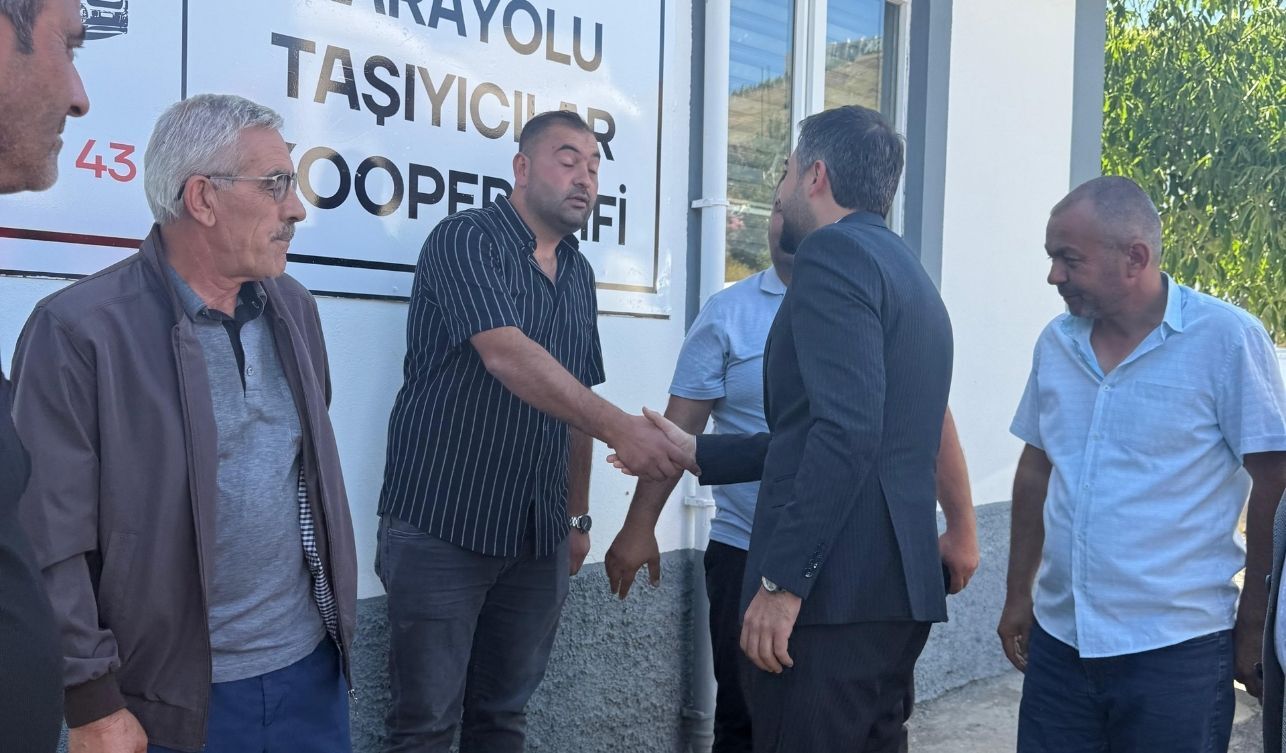 Ak Parti Yozgat Merkez İlçe Başkanı Emiroğlu Şimşek’ten Taşıyıcılar Kooperatifine Ziyaret (1)