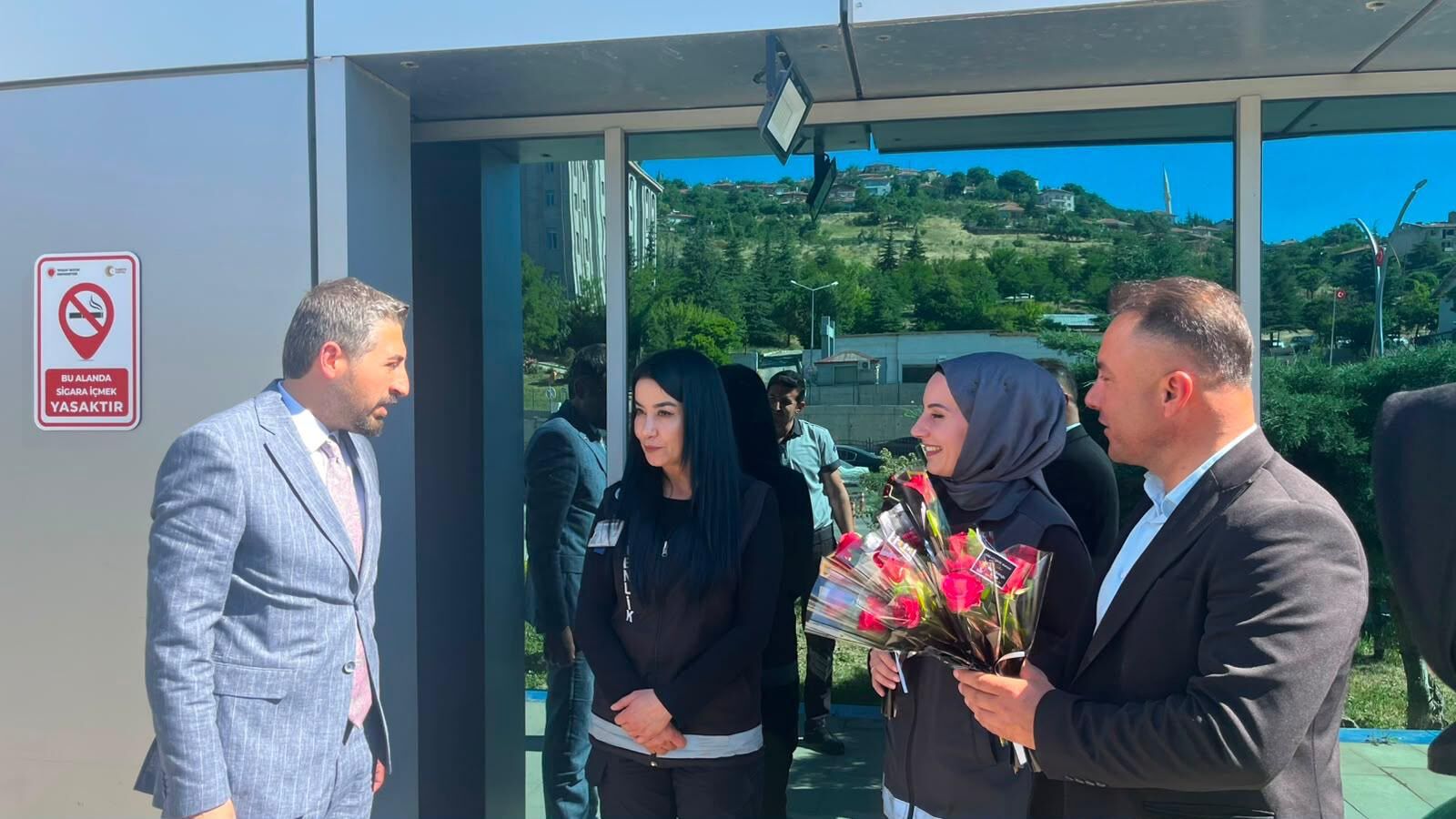 Başkan Şimşek’ten Özel Güvenlik Personeline Anlamlı Ziyaret (1)