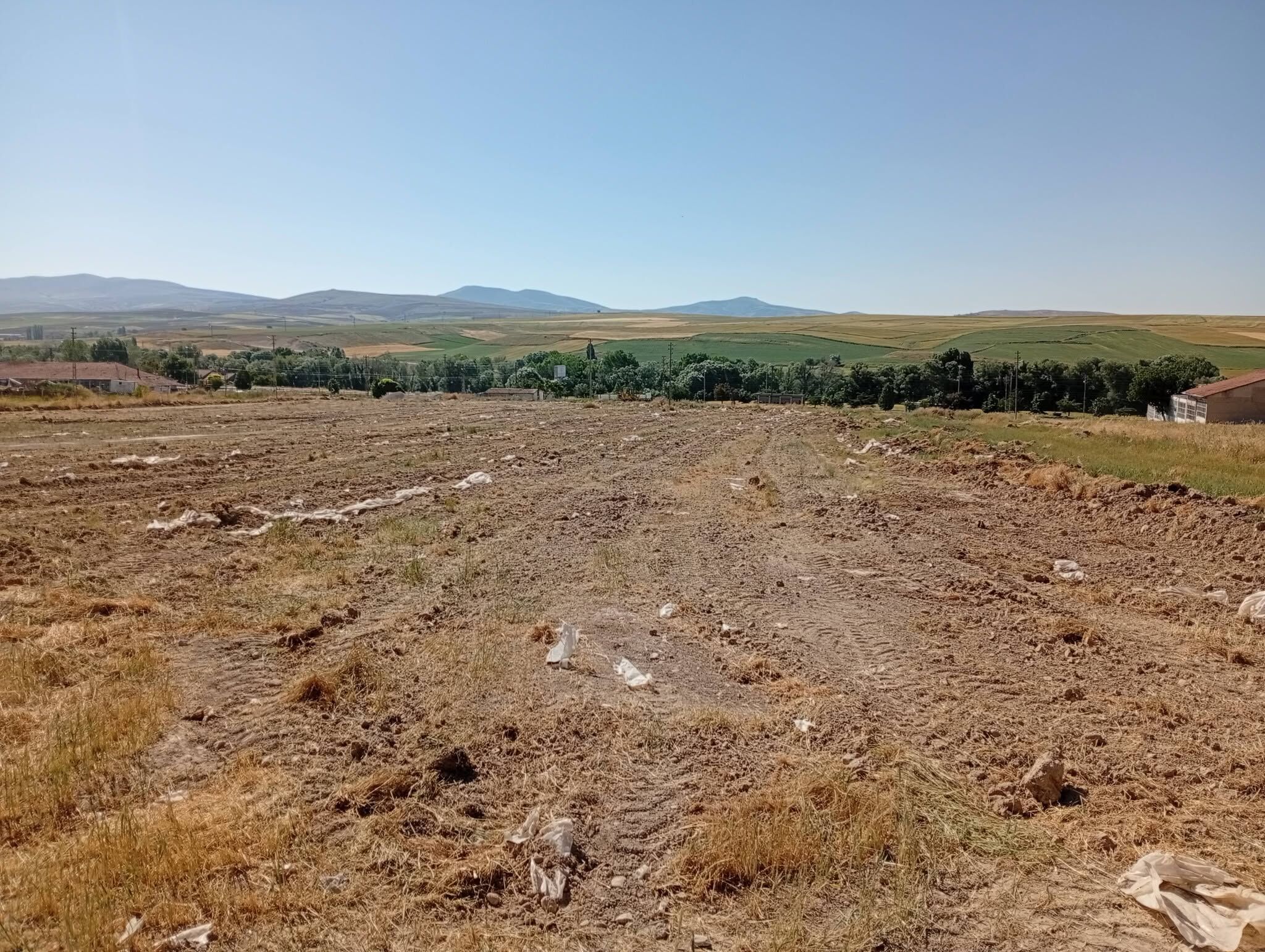 Silo Sahası Hazırlandı1
