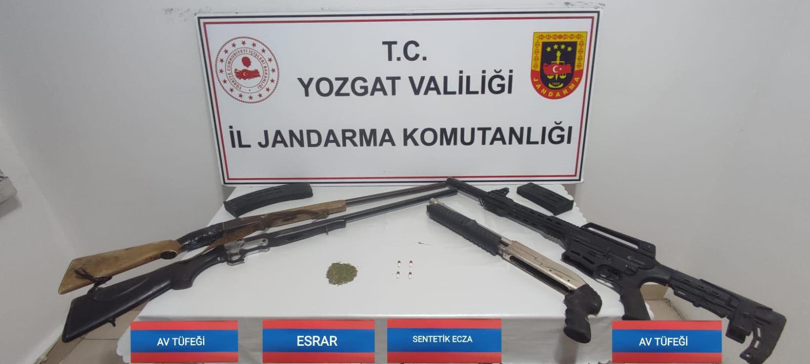 Yozgat’ta Köy Evine Operasyon! Uyuşturucu Ve Silah Çıktı-1