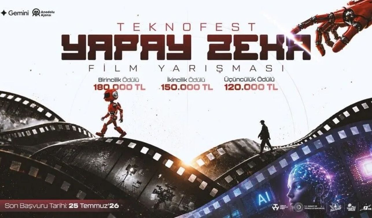 Teknofest Kapsamındaki Yapay Zeka Film Yarışması Için Başvurular Başladı (1)