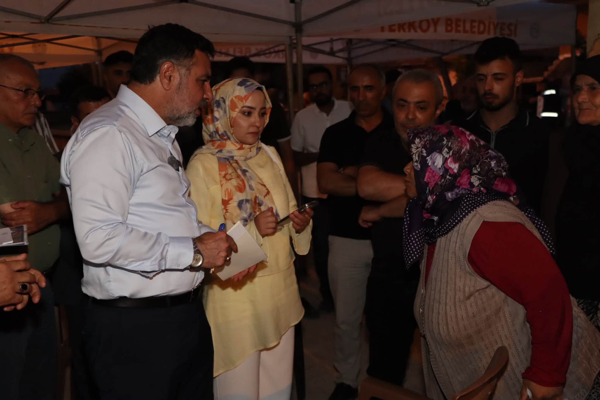 Mahallesi Sakinleriyle Buluştu5