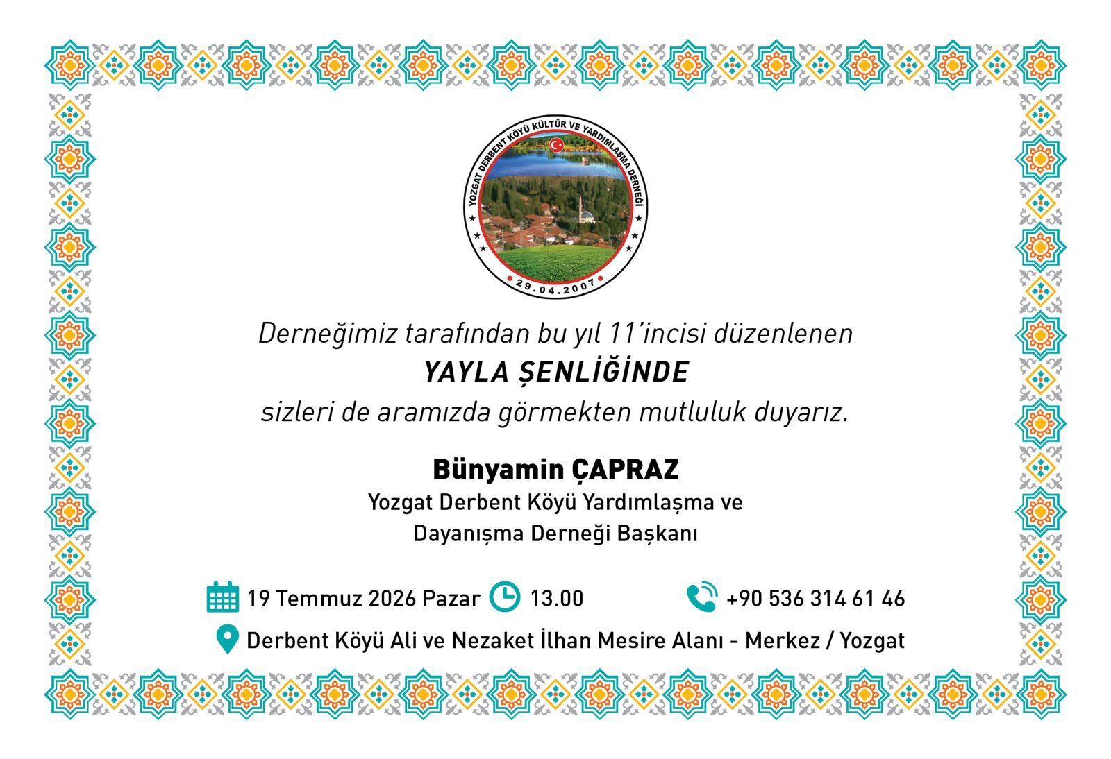 Derbent Şenlik