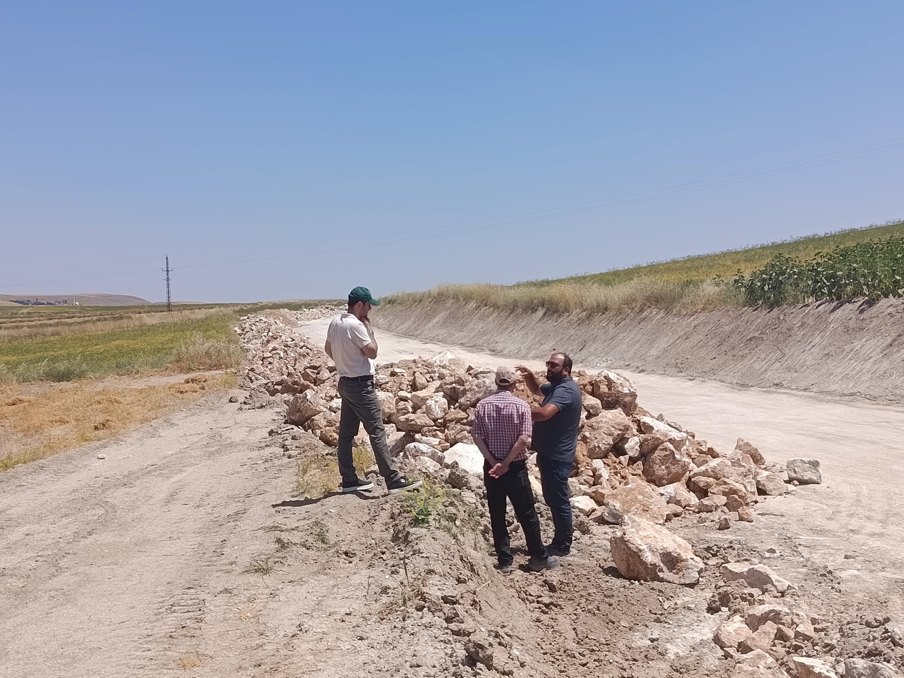 Yolu Çalışmalarını Inceledi2