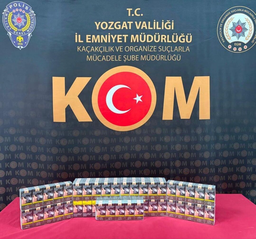 Kaçak Sigara Ele Geçirildi