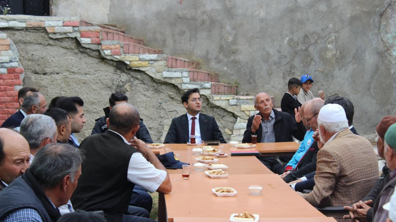 Kadışehri Kaymakamı Özel’den Köy Ziyareti (4)