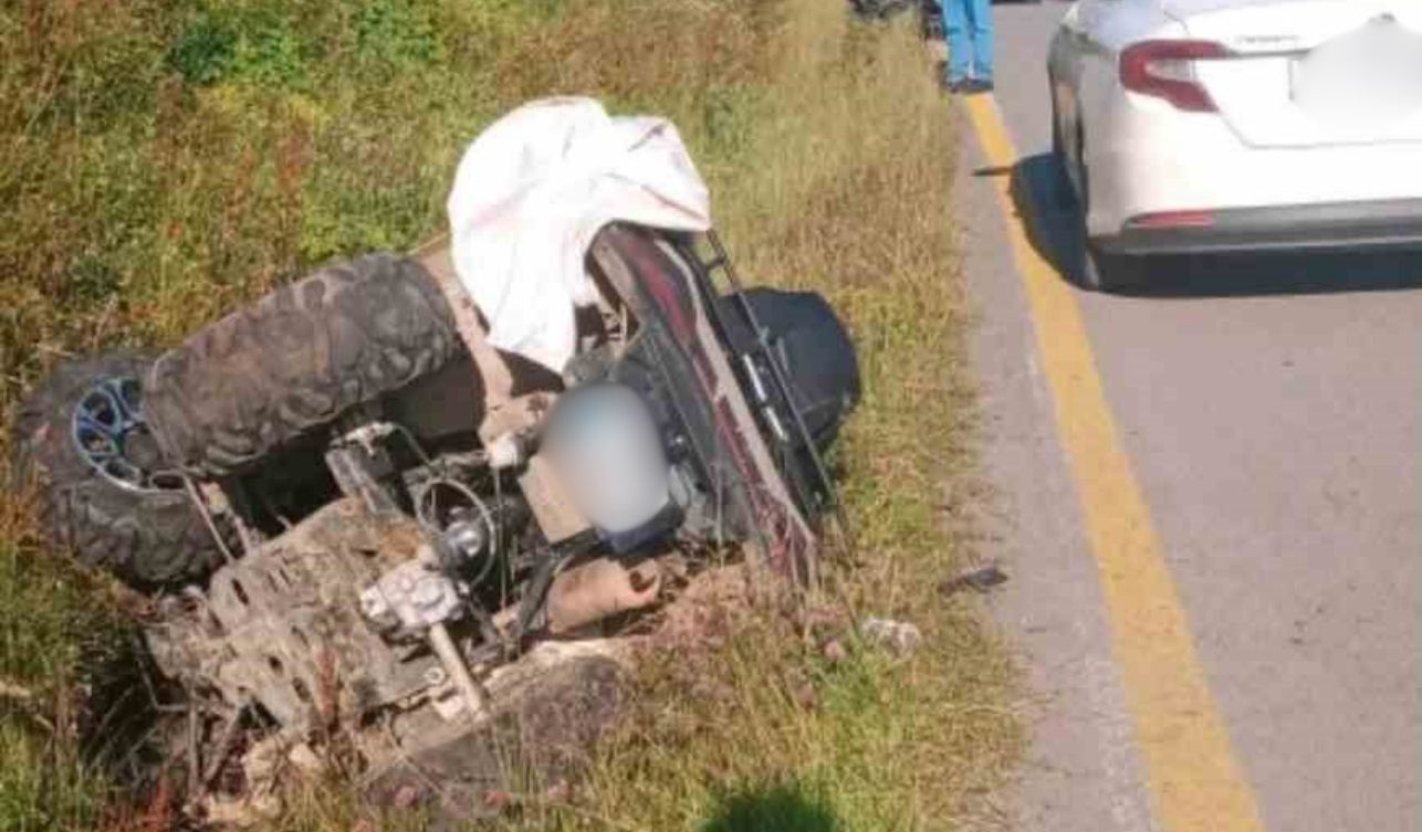 Atv Kazasında Acı Bilanço 1 Ölü, 1 Yaralı (2)