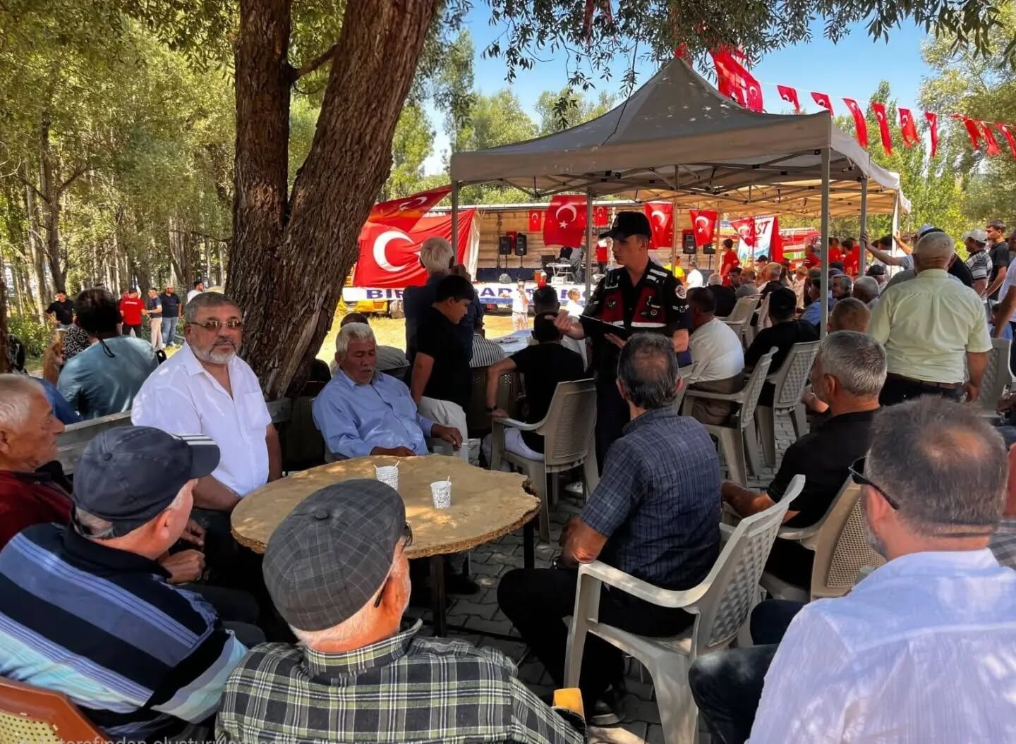 Çayıralan'da Orman Ve Anız Yangınlarına Karşı Vatandaşlara Bilgilendirme Yapıldı (2)