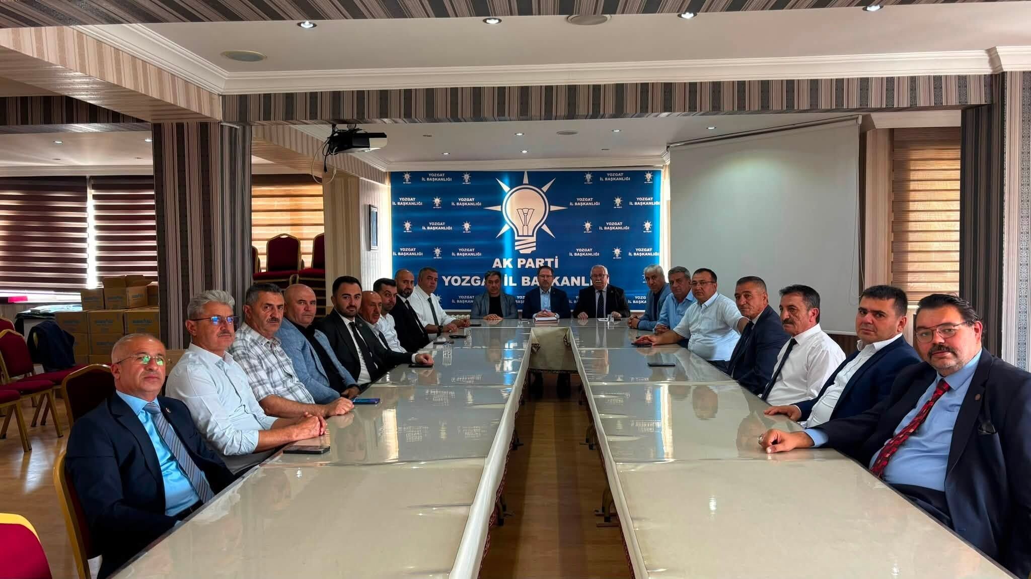 Ak Parti Yozgat’ta İl Genel Meclisi Üyeleriyle Istişare Toplantısı Gerçekleştirildi (2)