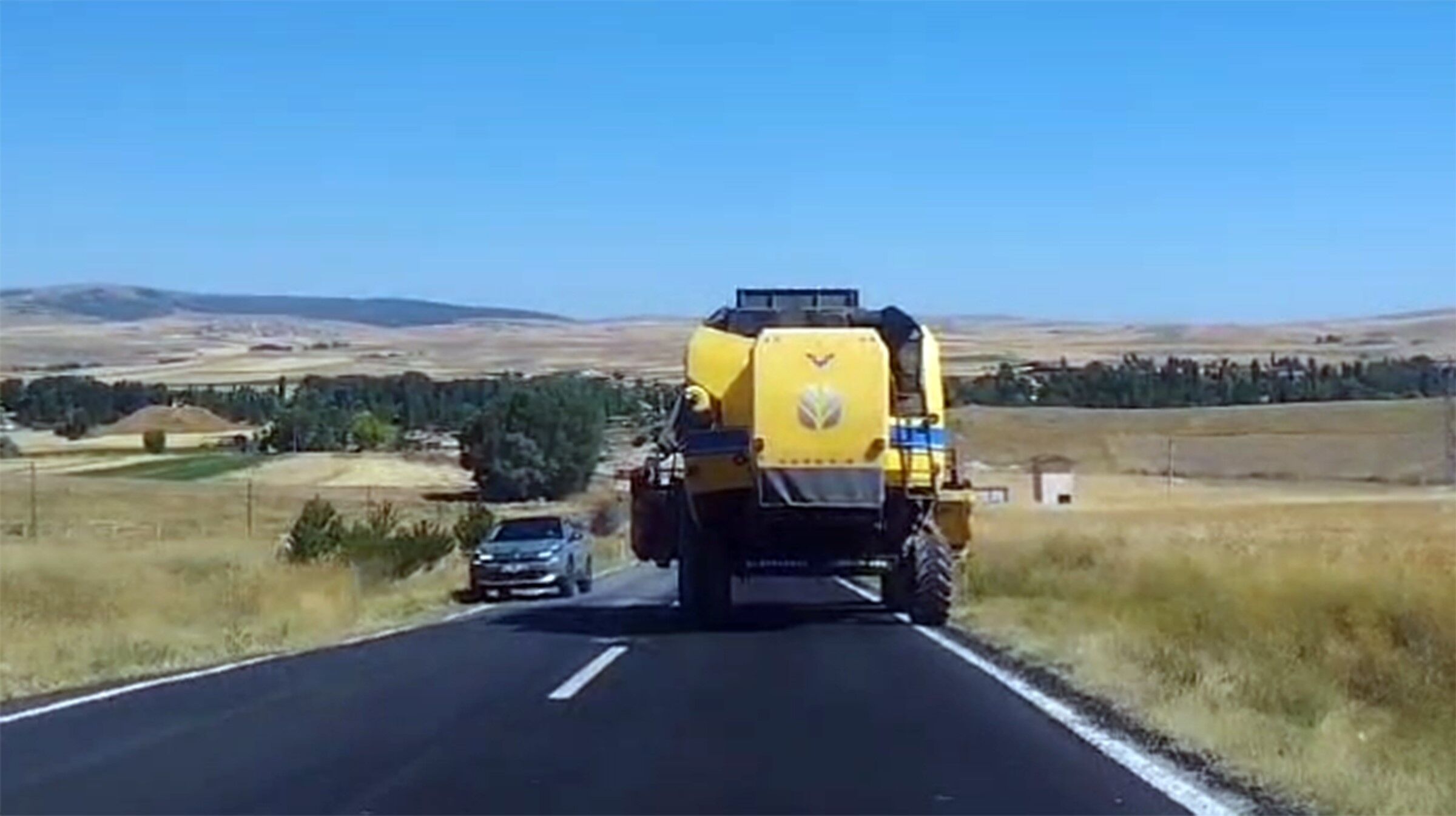 Yozgat'ta Hasat Sezonuyla Birlikte Trafikte Yoğunluk Arttı (3)