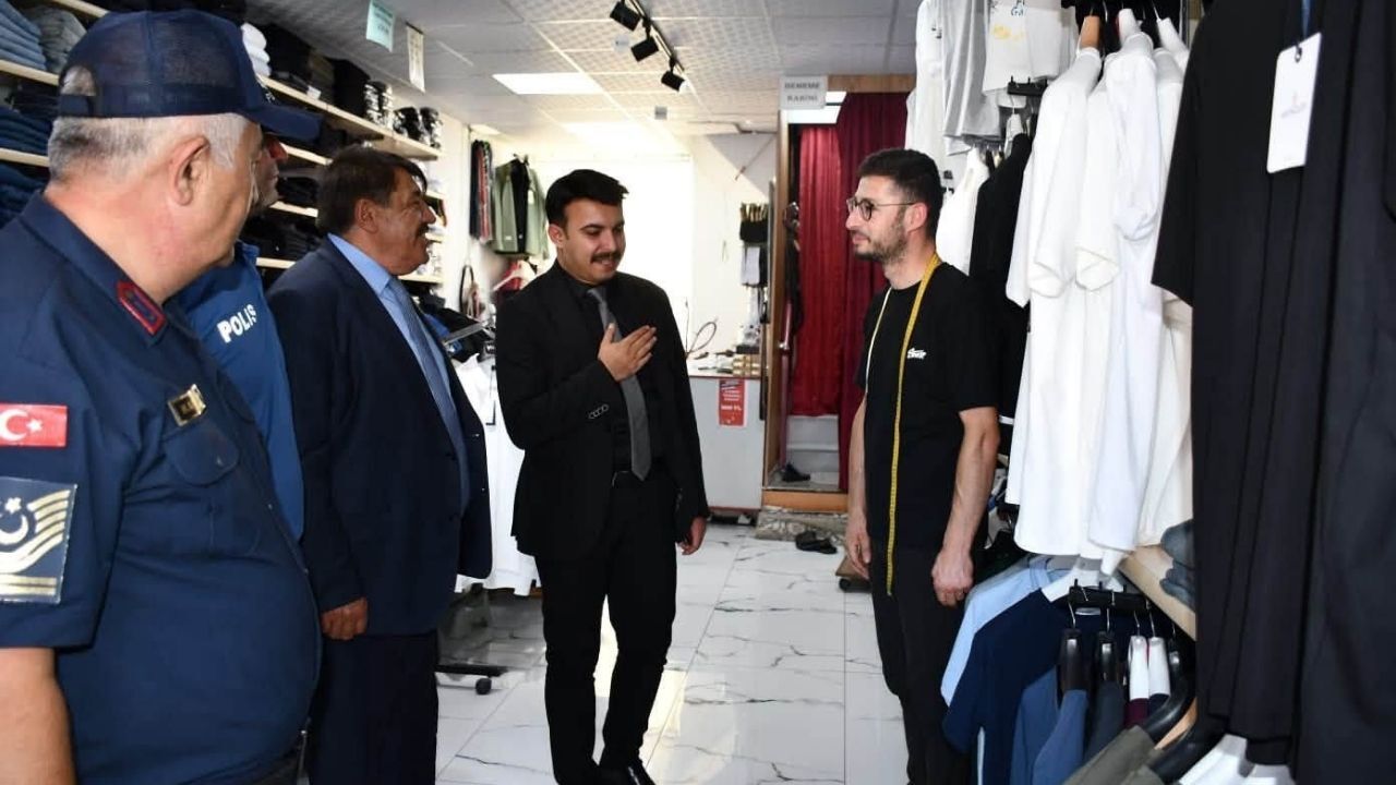 Saraykent’te Kaymakam Aydın’dan Esnaf Ziyareti (1)