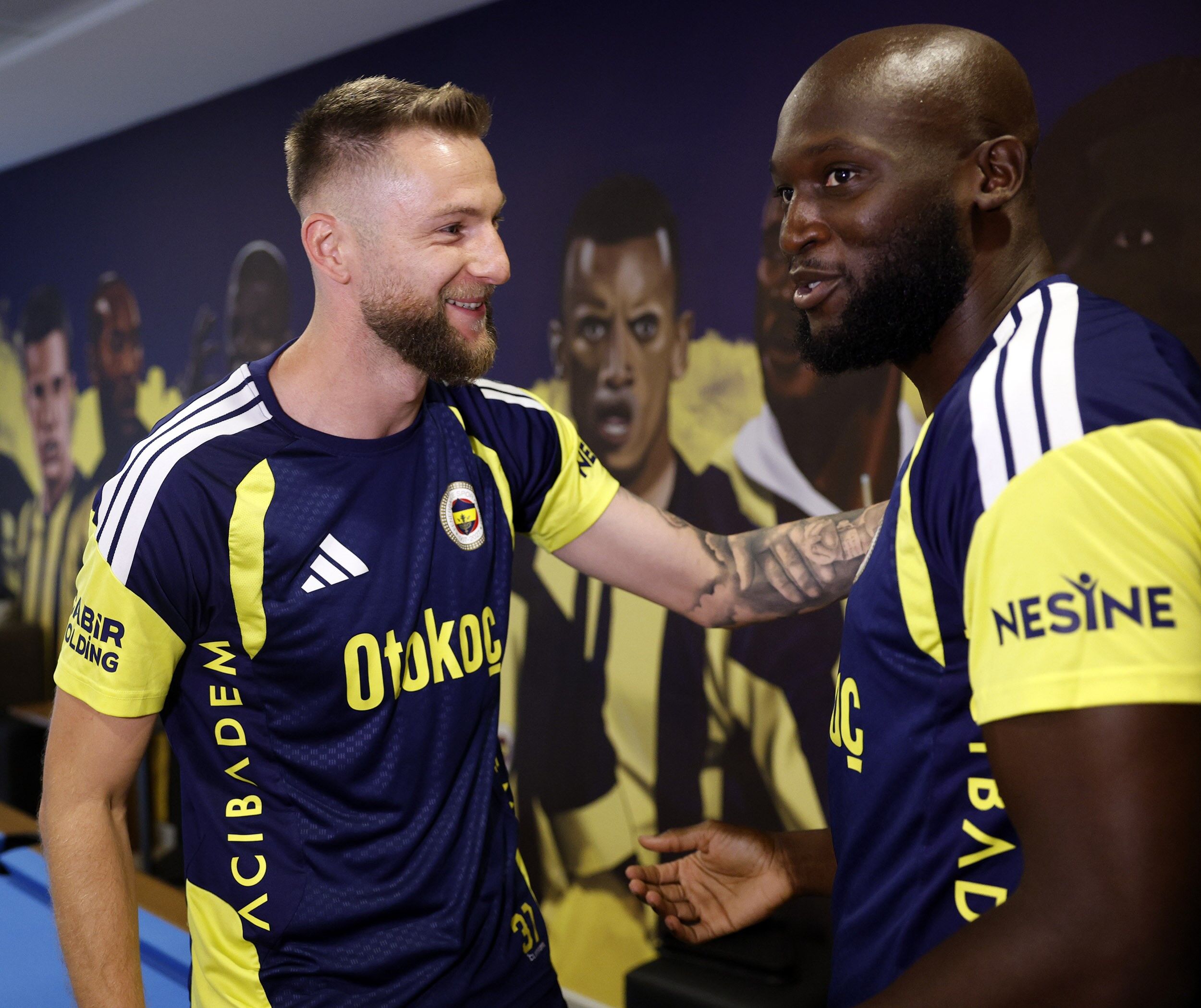 Fenerbahçe’nin Yeni Transferi Lukaku, Can Bartu Tesisleri’ni Gezdi (2)