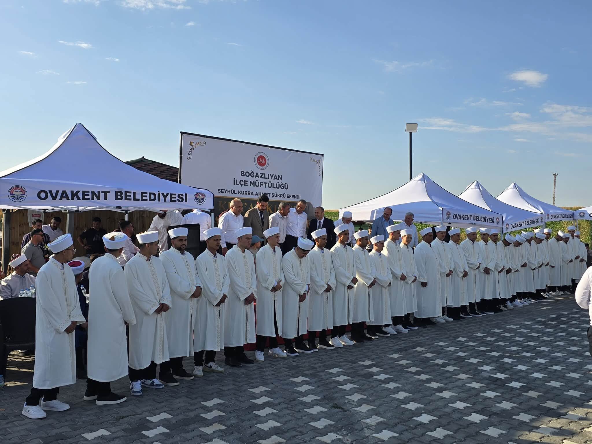 Boğazlıyan Ovakent’te hafızlar için icazet merasimi düzenlendi