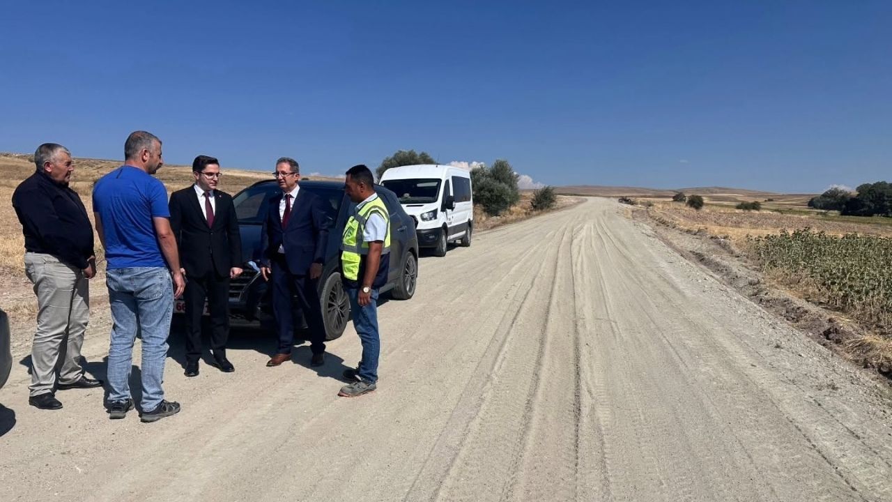 Çayıralan’da Yol Çalışmalarına Yerinde Inceleme (1)