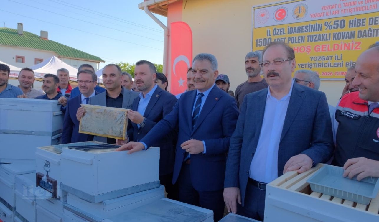 Yozgat’ta Arıcılara 1500 Polen Tuzaklı Kovan Desteği (5)