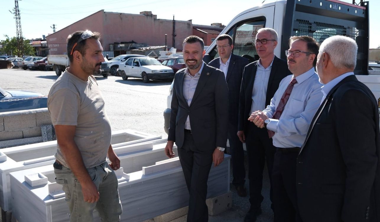 Şahan, Yozgat 100. Yıl Sanayi Sitesi Esnafıyla Buluştu (3)