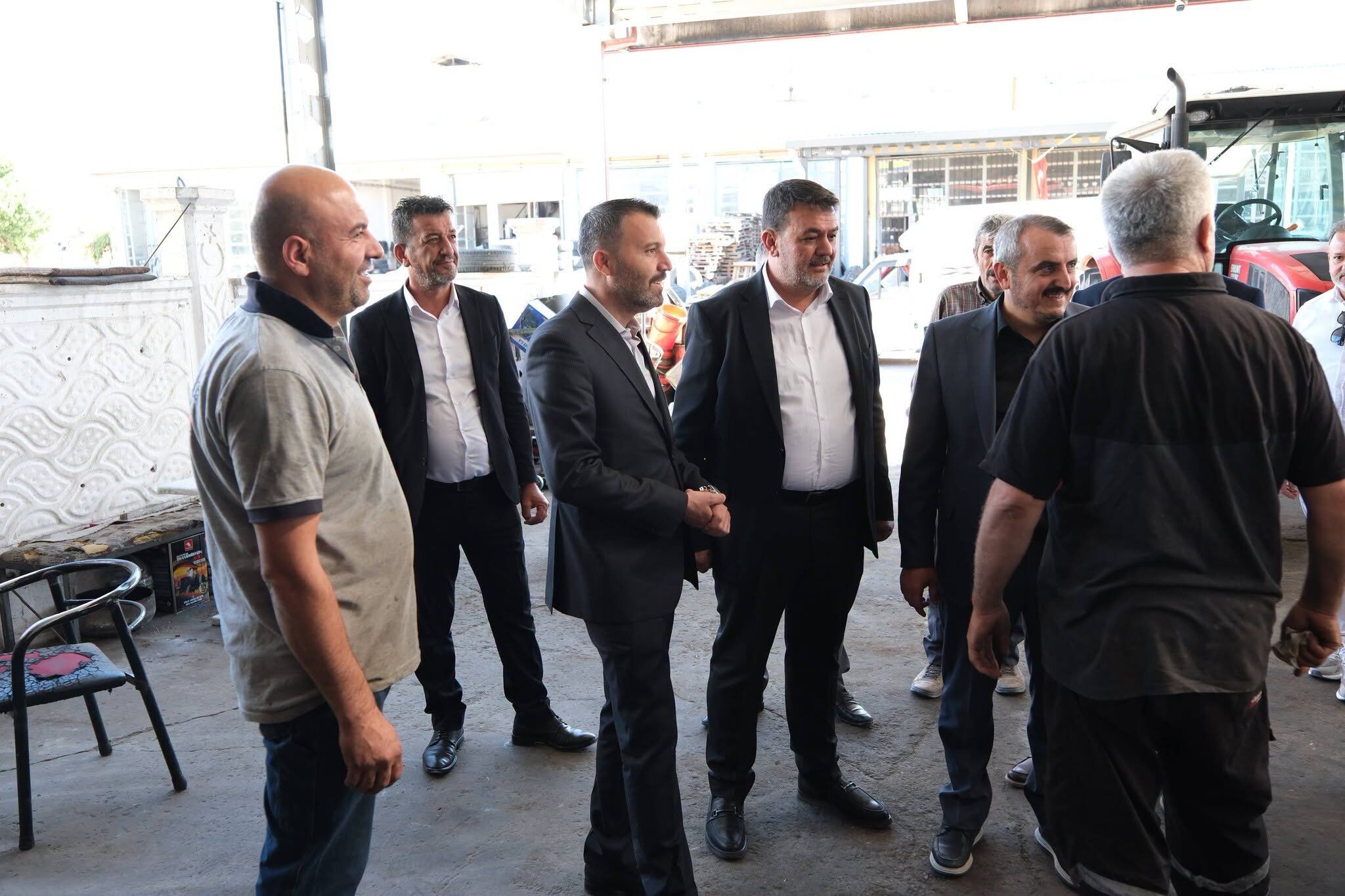 Milletvekili Şahan, Boğazlıyan Sanayi Esnafının Taleplerini Dinledi (4)