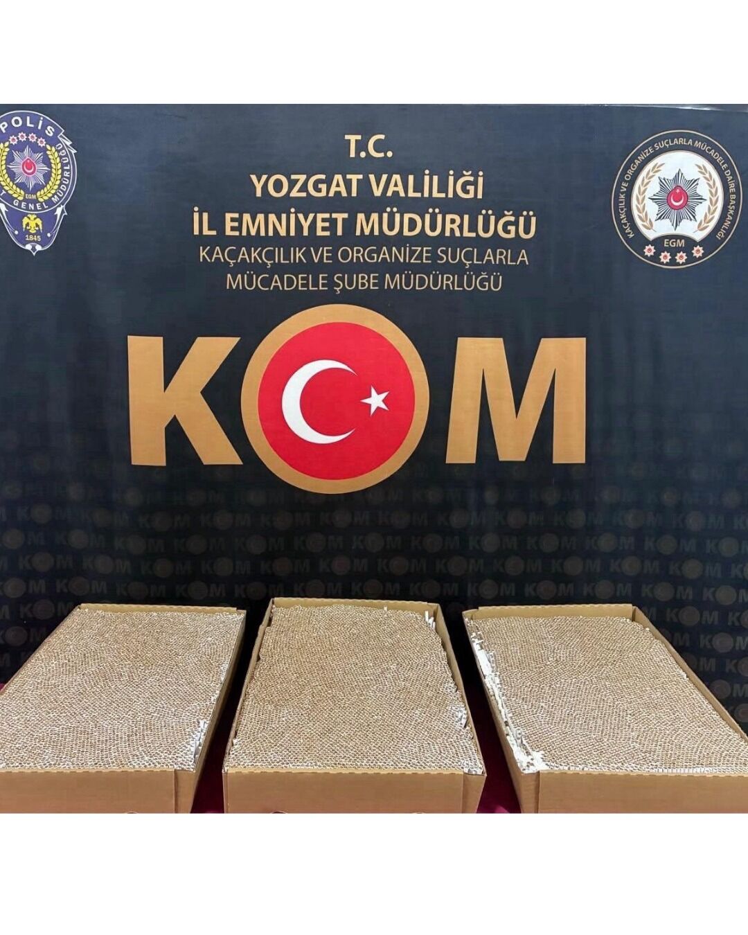 15 Bin Makaron Yakalandı