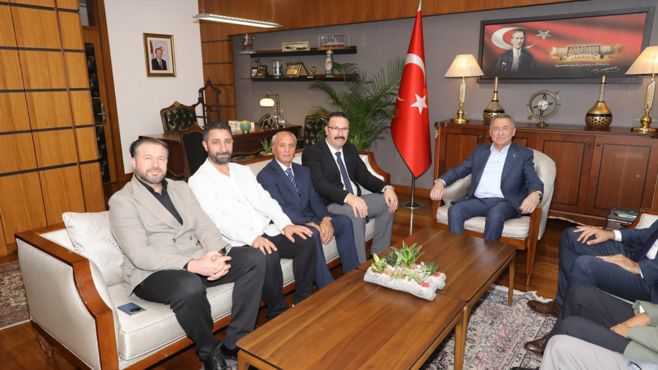 Fuat Oktay, Yozgatlı Dernekler Federasyonu Heyetini Tbmm’de Ağırladı (2)