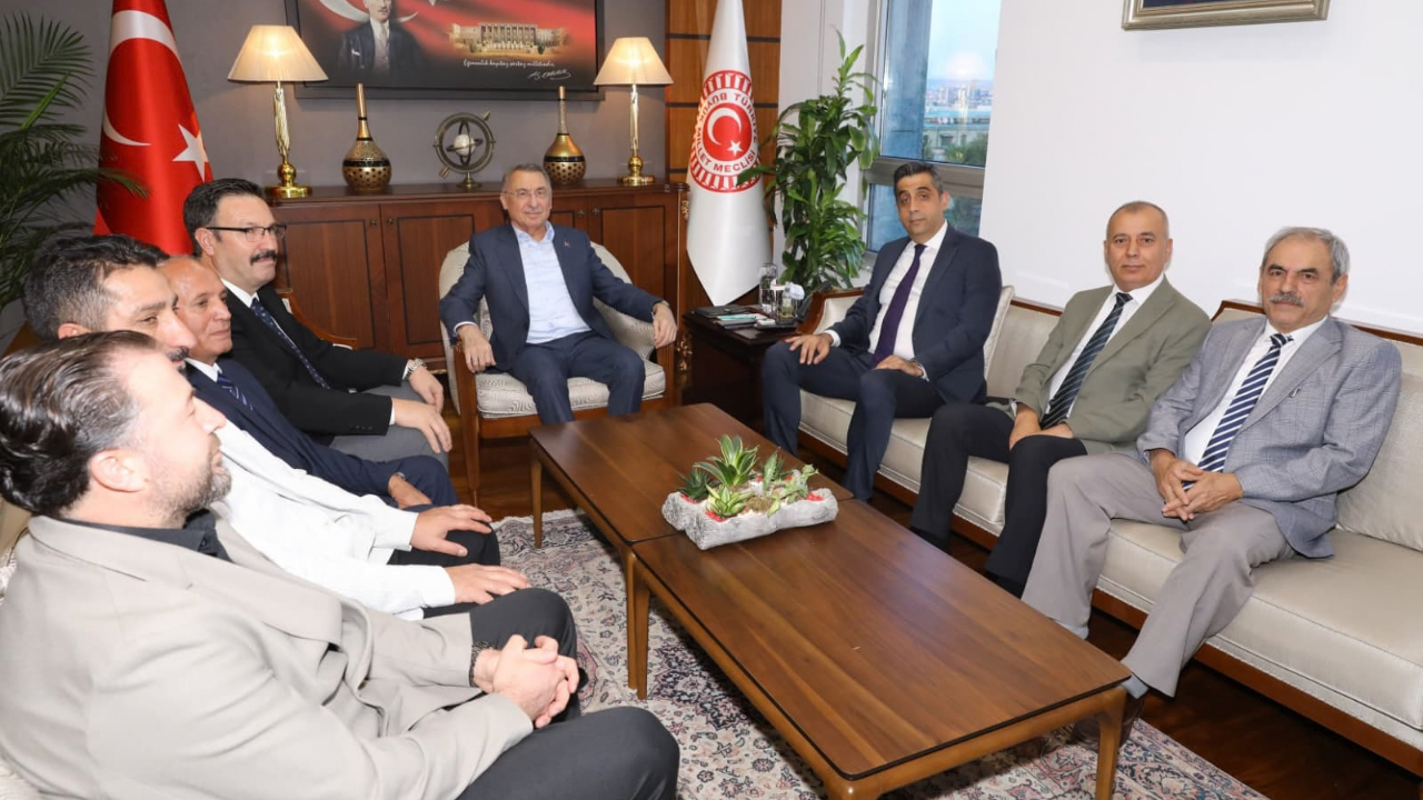 Fuat Oktay, Yozgatlı Dernekler Federasyonu Heyetini Tbmm’de Ağırladı (3)