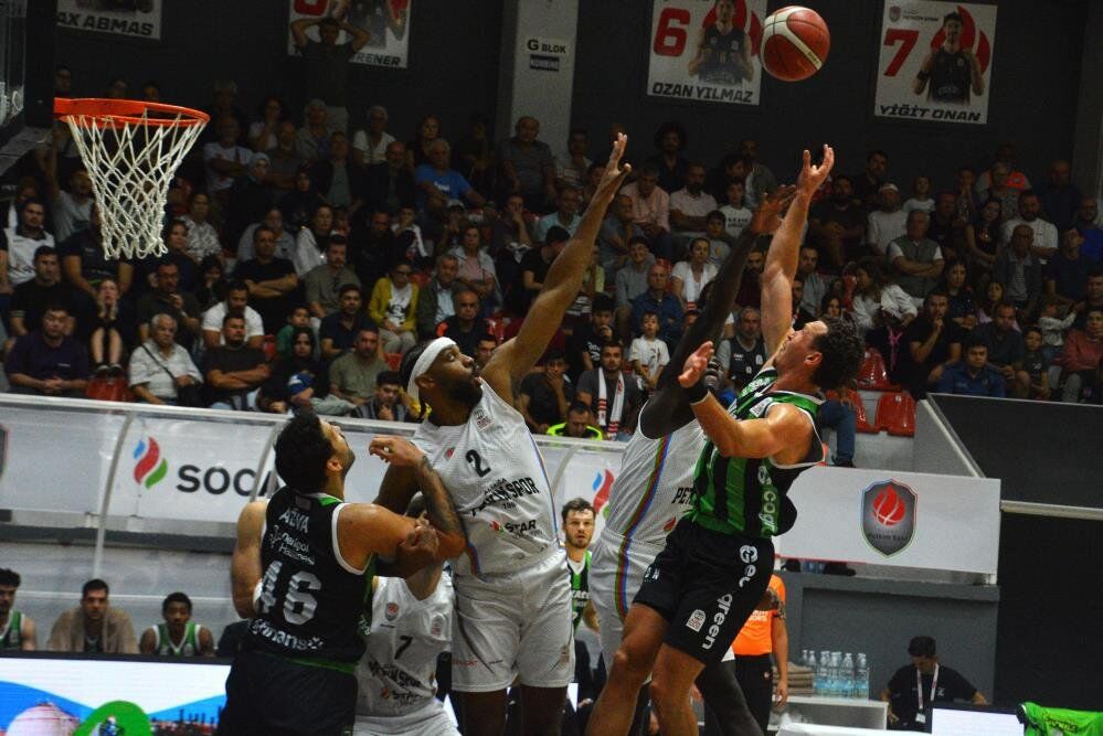Basketbol Süper Ligi Aliağa Petkimspor 85 Yukatel Denizli 81 (1)