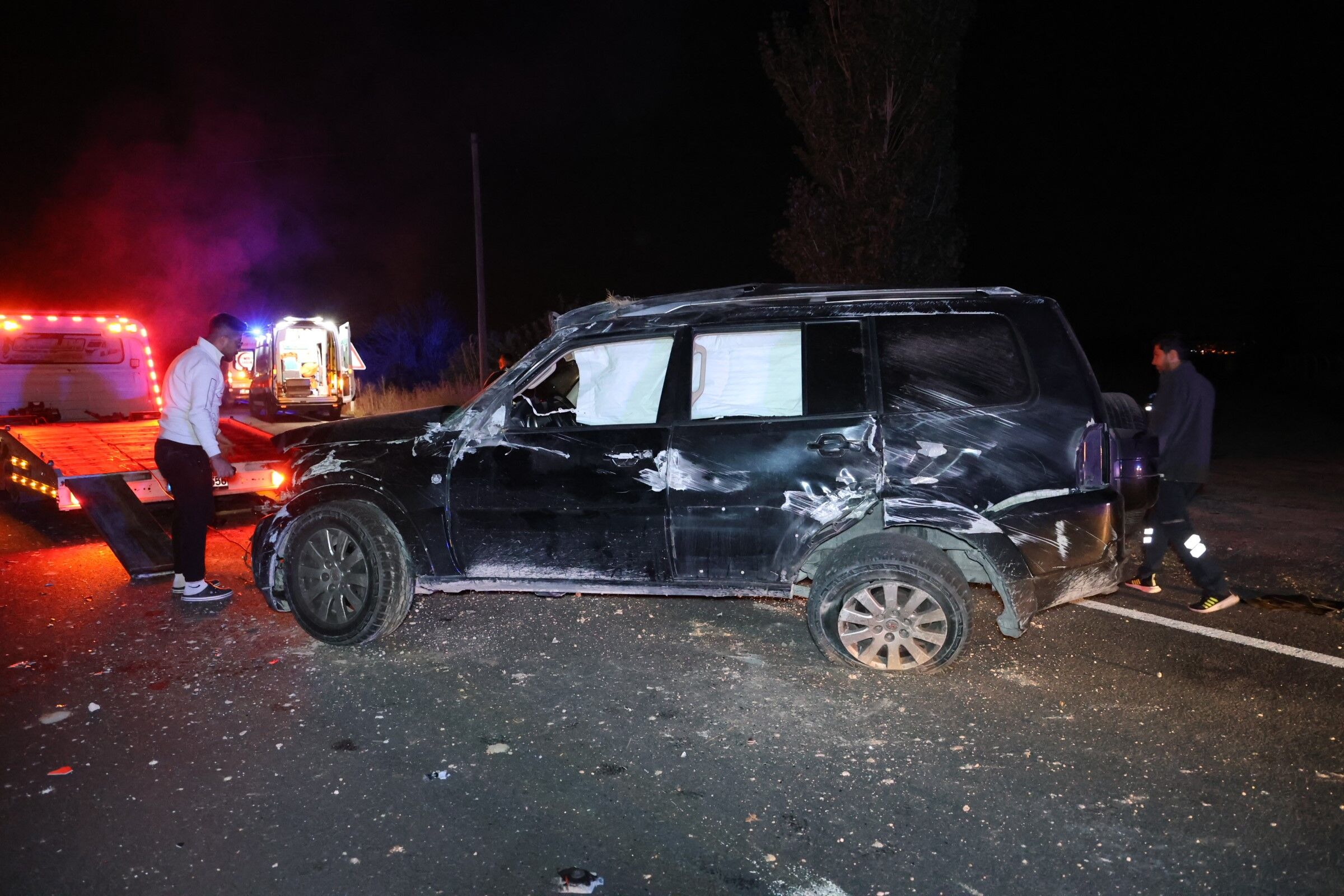 İzinsiz Aldığı Otomobille Kaza Yaptı! 2 Yaralı (2)