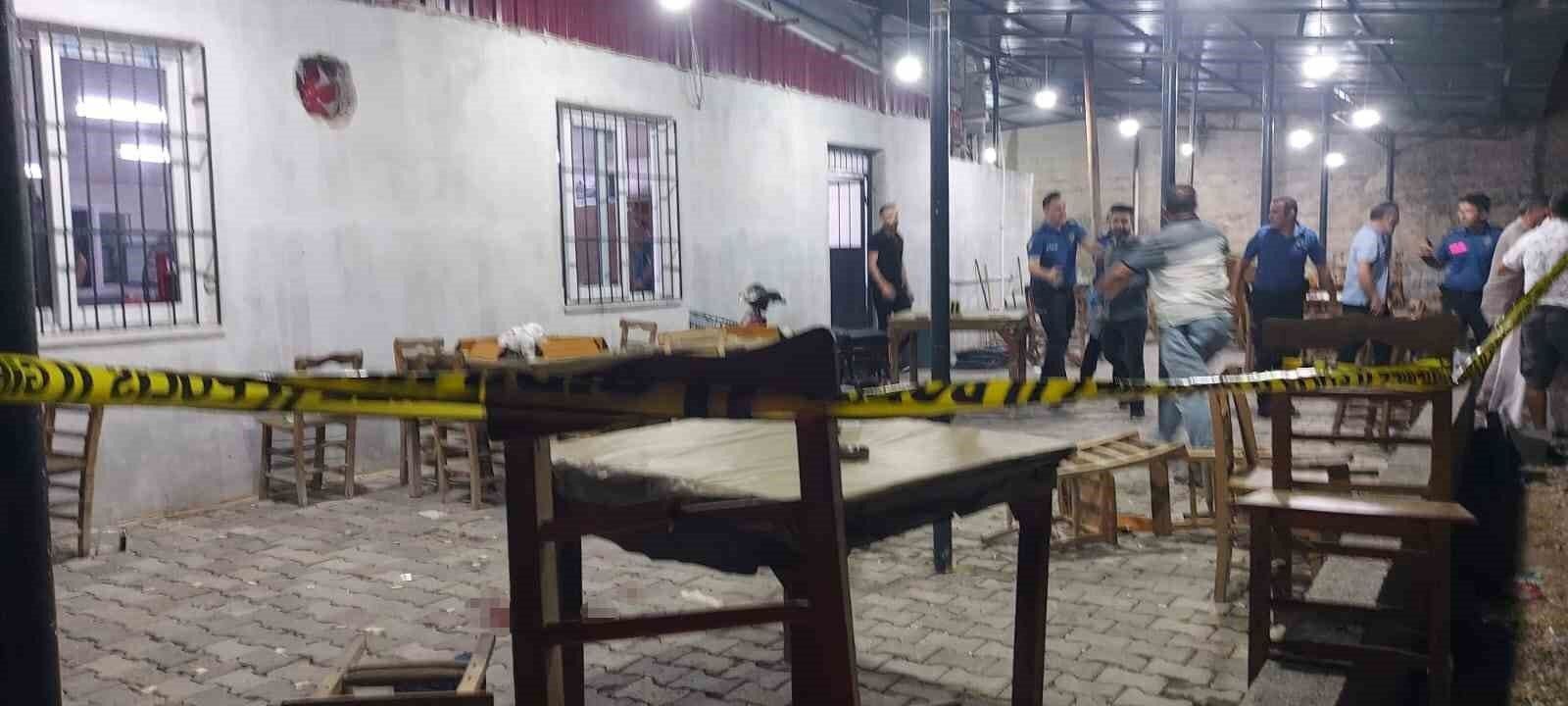 Silahlı saldırının adresi kahvehane oldu: 1 ölü, 4 yaralı