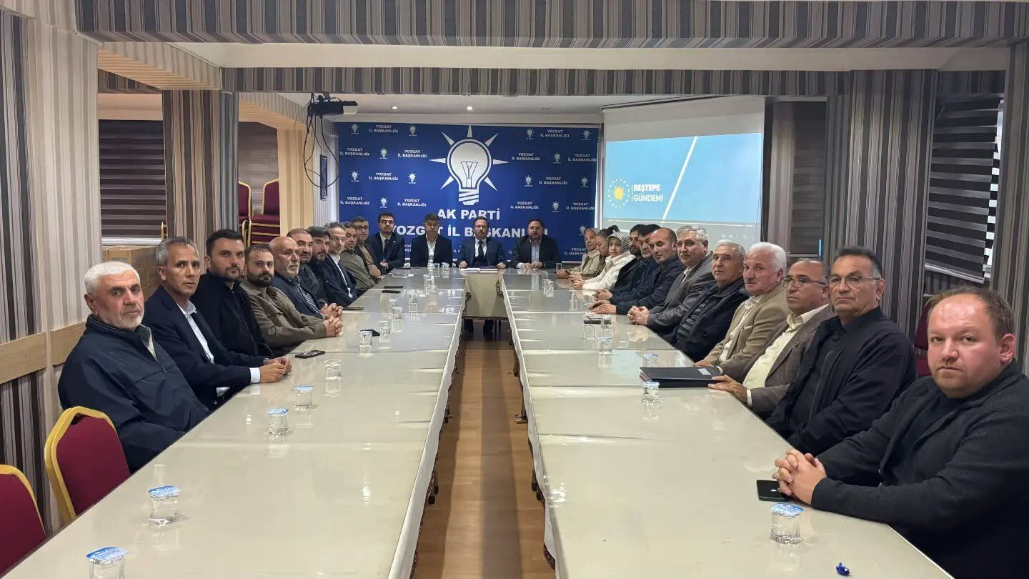 Ak Parti Yozgat İl Yönetimi Haftalık Toplantısını Gerçekleştirdi (3)