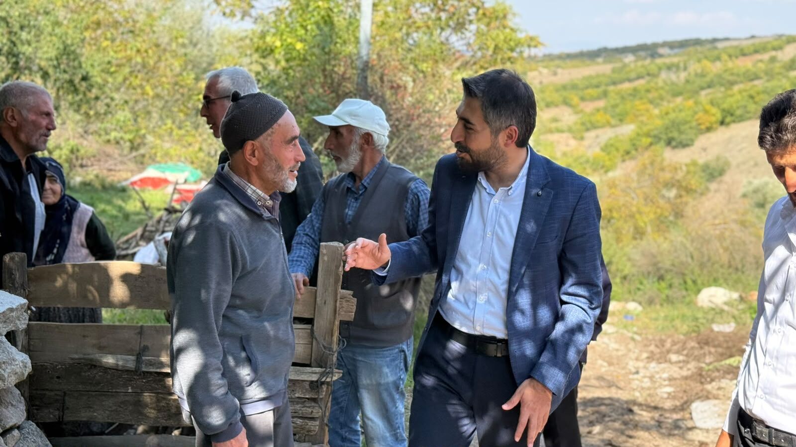 Başkan Şimşek Cihanpaşa Köyünde Vatandaşlarla Buluştu (2)