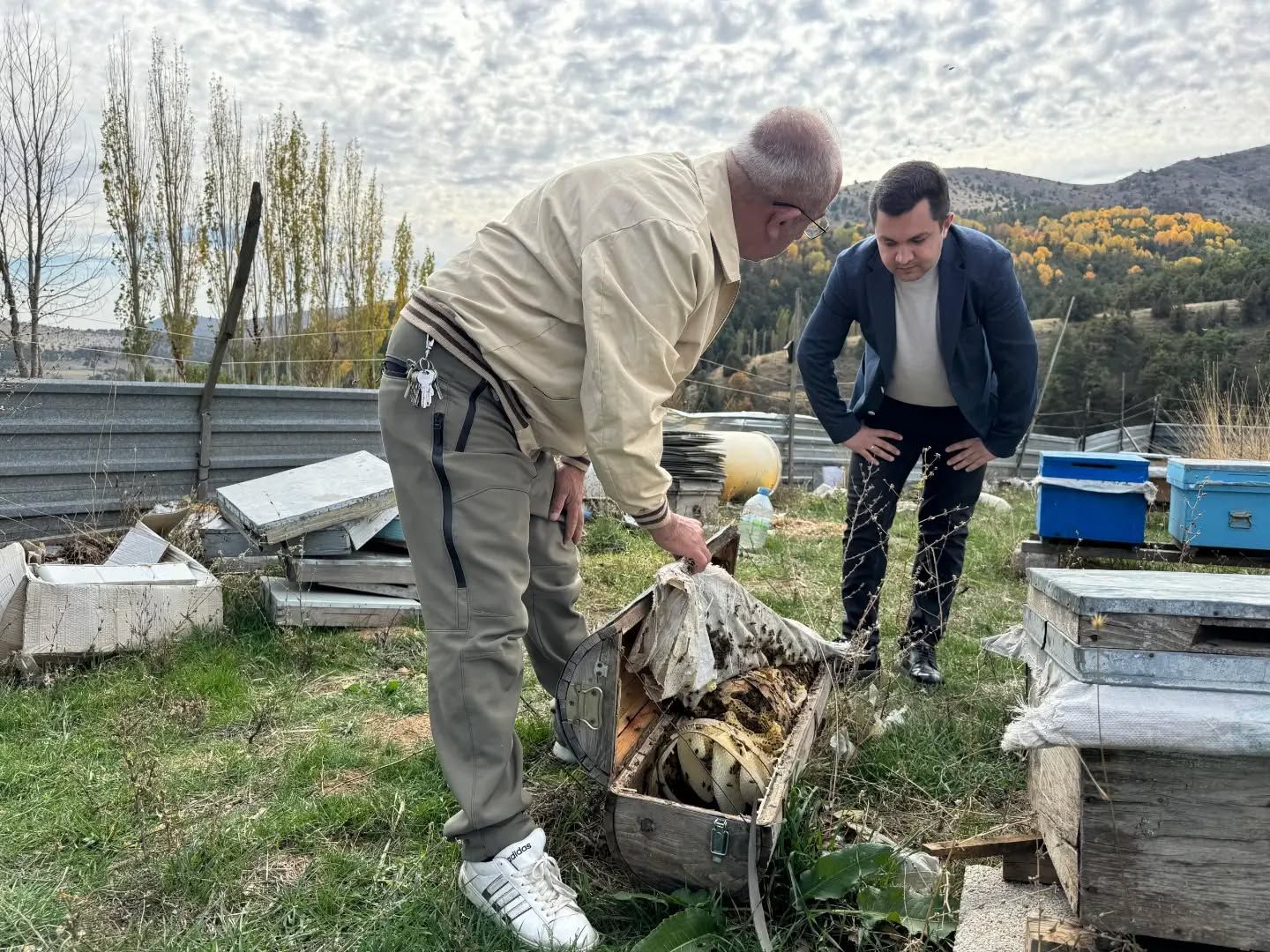 Arı Üreticisine Ziyaret